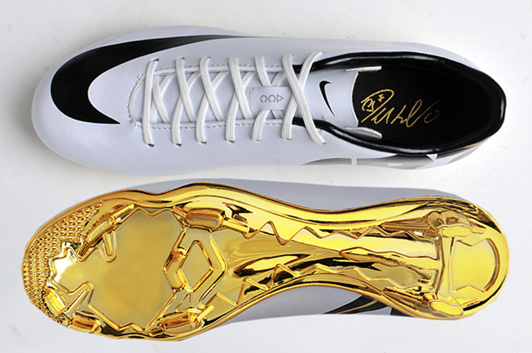 Бутсы Nike Mercurial Vapor IX Limited Edition (White/Gold/Black)